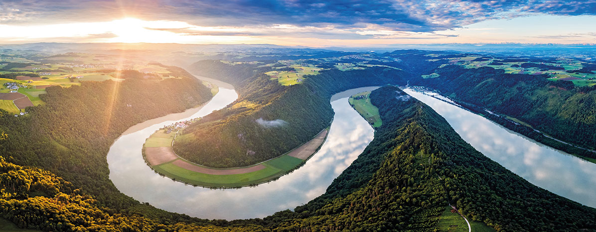 Oberösterreich 2026 - Panorama-Kalender