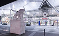 360° Foto Hauptbahnhof Linz, Eingang zum Linzer Haupt-Bahnhof
