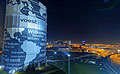 360° Foto Aussicht auf die Voest, Gasometer in Linz 