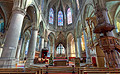 360° Foto vom neuen Dom,  Mariendom, Kirche in Linz - Altar